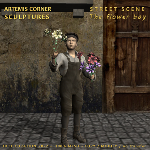*AC* Street scene - The flower boy 