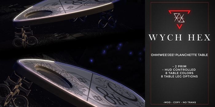 [WH] Ohh!Wee!Jee! Planchette Table w HUD