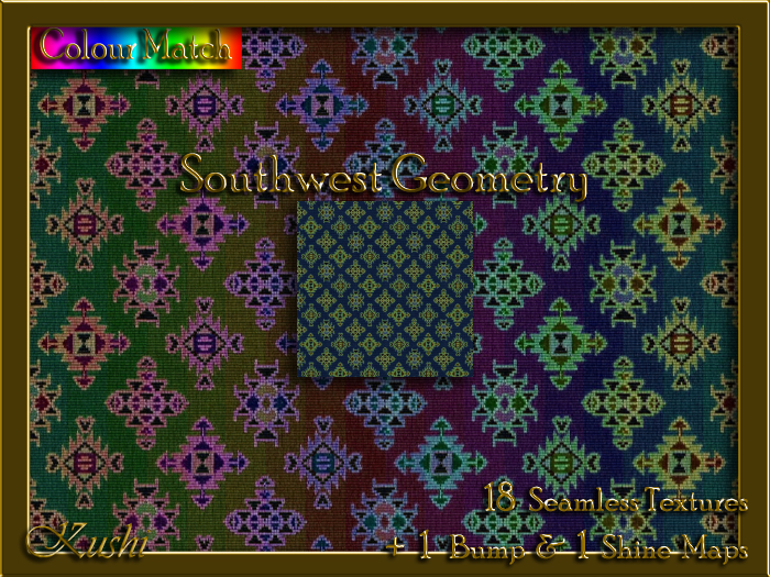 Southwest Geometry Seamless Texture Set