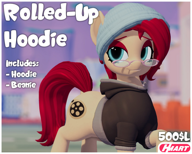 [HMART] Rolled Up Hoodie