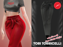 TORI TORRICELLI // Fallon Pants // Black