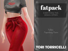 TORI TORRICELLI // Fallon Pants // FATPACK
