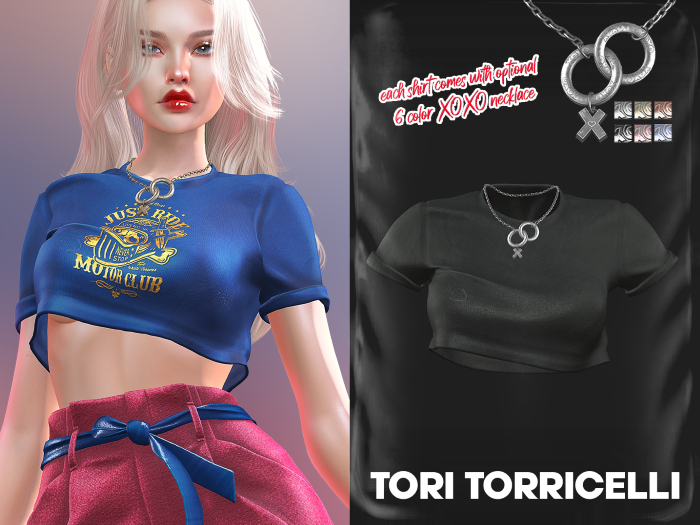 TORI TORRICELLI // Fallon Top // Black