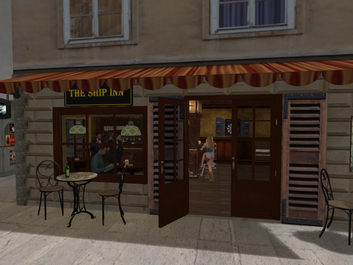 Pub "Ship Inn", boxed