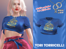 TORI TORRICELLI // Fallon Top // Royal Biker