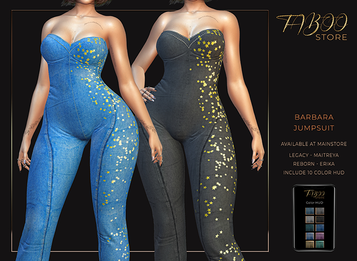 Taboo Store - Barbara Jumpsuit DEMO