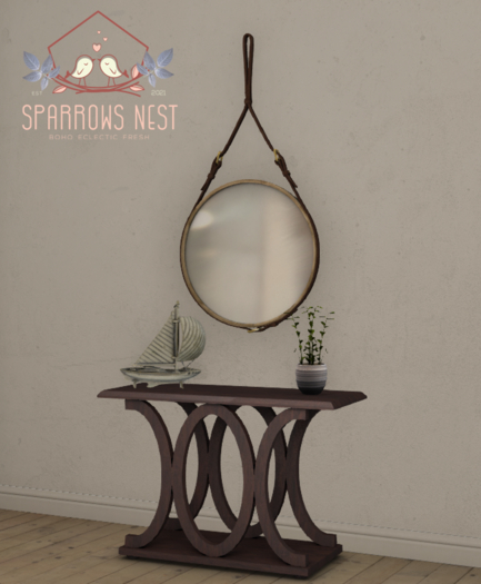 SN- CONSOLE AND MIRROR