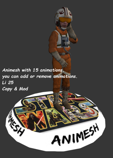 Xwing Pilot Animesh