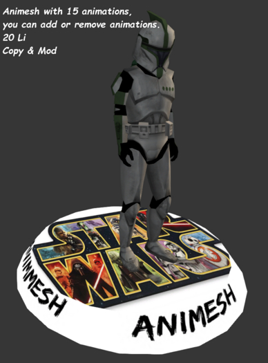 Clone Jetrooper Jey Pack Animesh