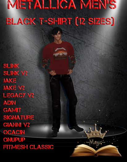 Metallica T Shirts Red *MB* (Boxed)