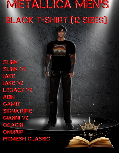 Metallica T Shirts Black *MB* (Boxed)