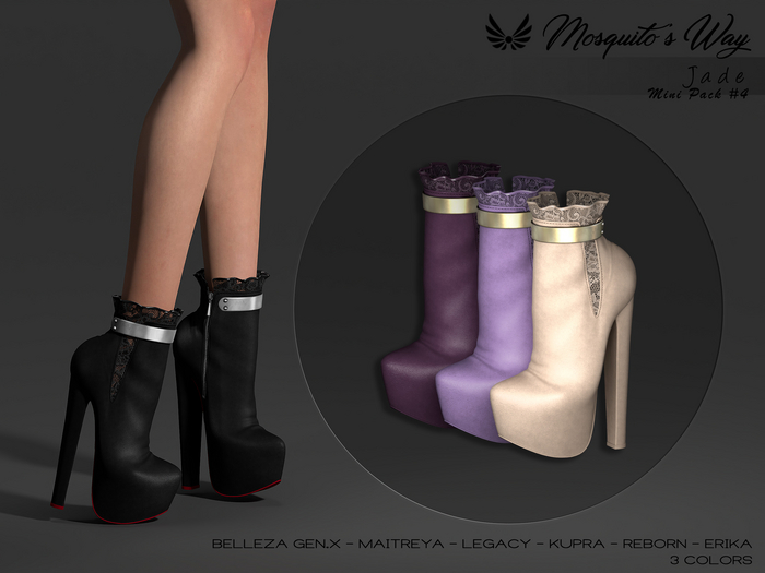 MW - Jade Boots [ MiniPack #4 ]