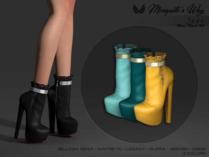 MW - Jade Boots [ MiniPack #5 ]