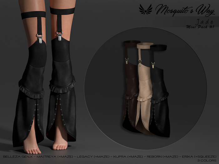 MW - Jade Garter-Pants [ MiniPack #1 ]