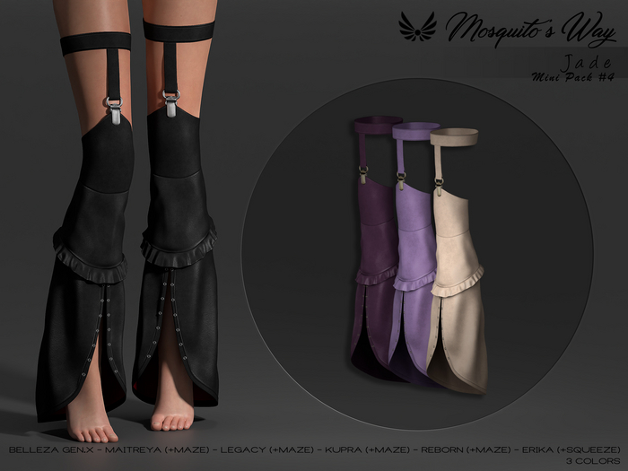 MW - Jade Garter-Pants [ MiniPack #4 ]