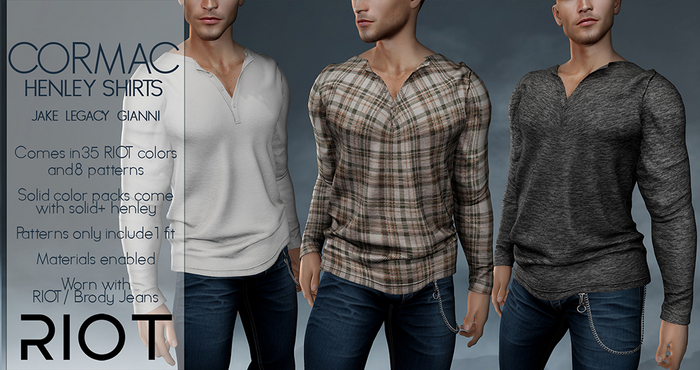 RIOT / Cormac Henley - Fatpack