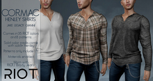 RIOT / Cormac Henley - Fatpack