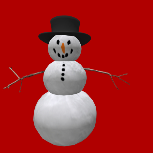 Snowman with arms