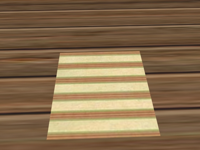 tapis répartie brun