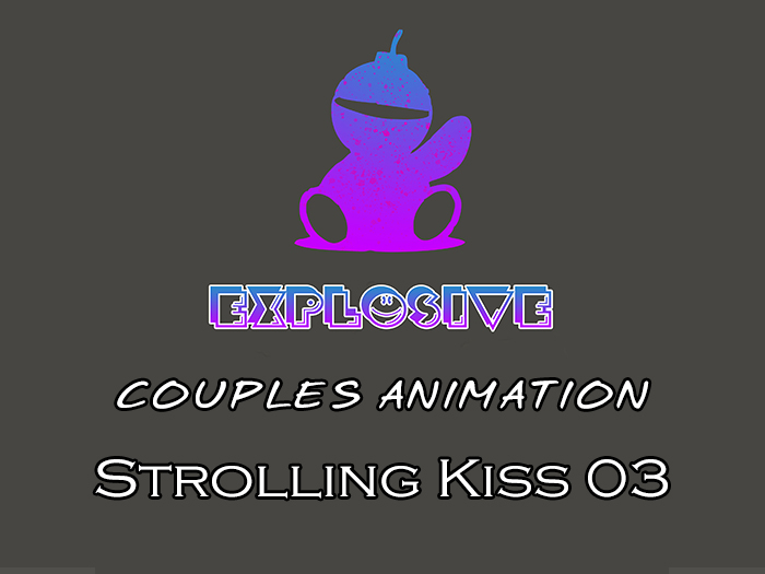 Explosive animation - Strolling Kiss 03 Full Perm