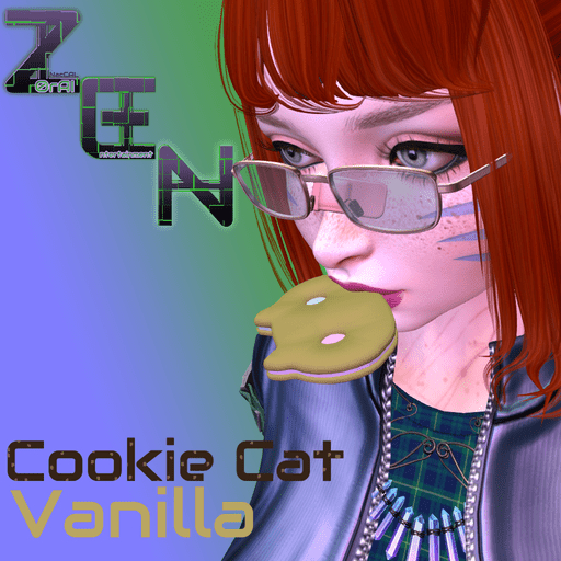 [ ZEN ] Cookie Cat : Vanilla