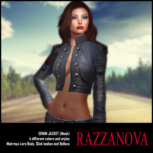 RazzaNova Apparel : Denim Jacket (DEMO)