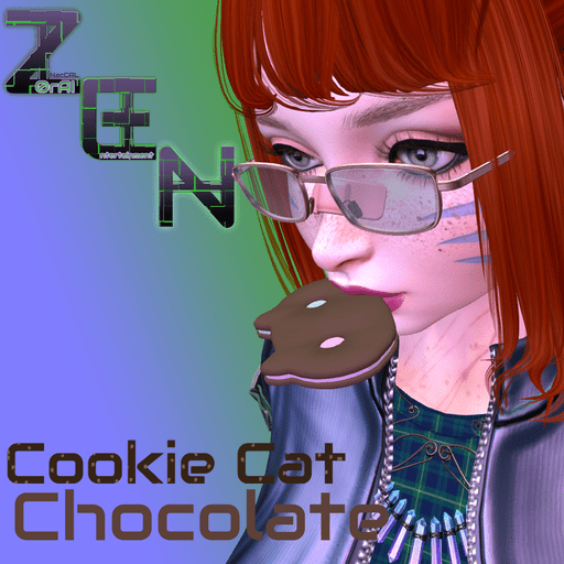 [ ZEN ] Cookie Cat : Chocolate