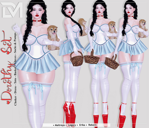 DM:: Dorothy Set - Maitreya/Legacy/Erika/Reborn