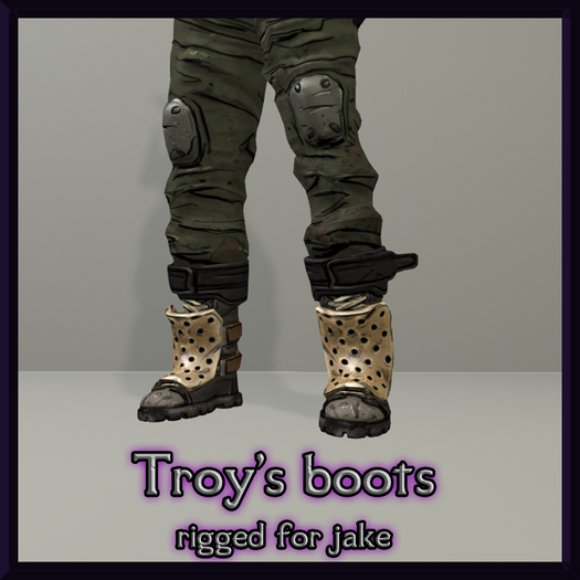 Troy's boots for jake