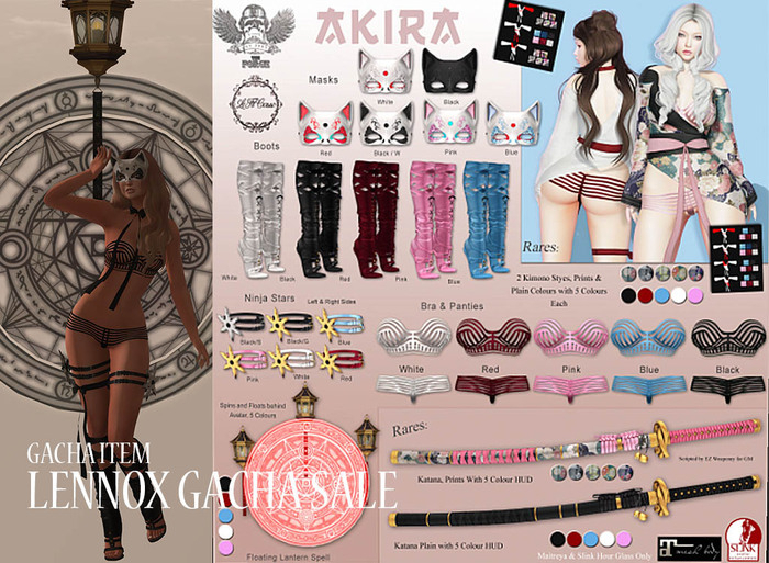 [LFC] Neck Ribbon, Blue, Mait