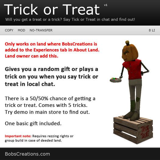 Trick or Treat (Man) 