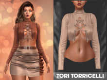 TORI TORRICELLI // Clara Top // Latte