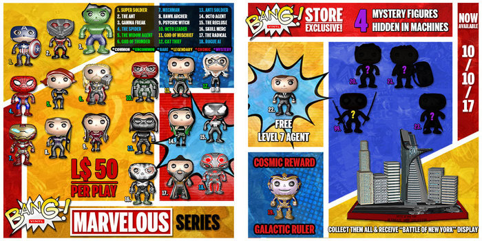 Bang! Figures - Marvelous Heroes #21 - American Hero (MYSTERY)