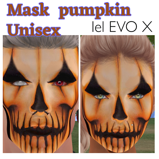 mask  pumpkin unisex
