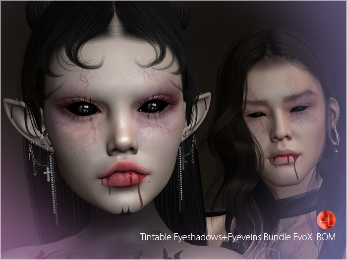 objective / Eyeshadow +Eyeveins leL Evox _BOM DEMO