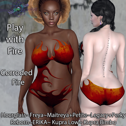 ~*MF*~ Play With Fire Suit -  Corroded Fire (Add or Rez)