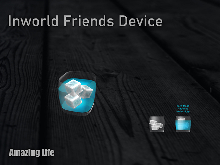 [C] Inworld Friends Device Blue [online tracker HUD/device]