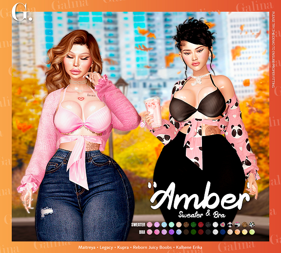G: "Amber" Sweater FATPACK