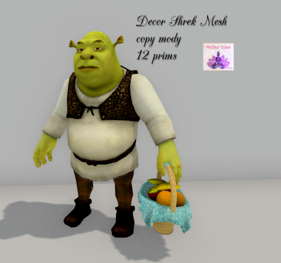 BOX-SHREK MESH DECOR