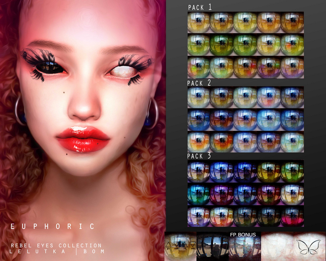 E U P H O R I C . Rebel Eyes . LeLUTKA FP