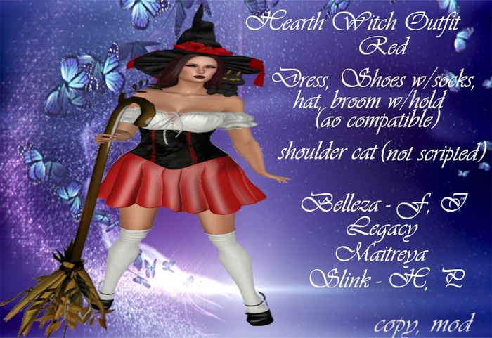 Hearth Witch Red