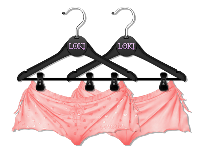 Loki - Layla Ruffle Shorts - Peach