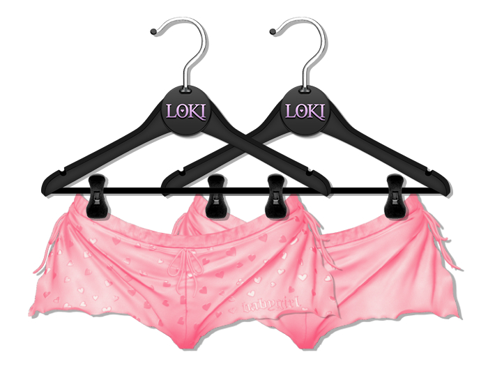 Loki - Layla Ruffle Shorts - Pink