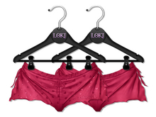 Loki - Layla Ruffle Shorts - Wine