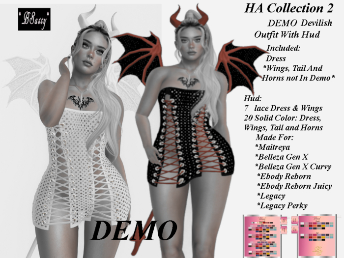 *BSASSY* {HA 2 COLLECTION} DEMO DRESS*