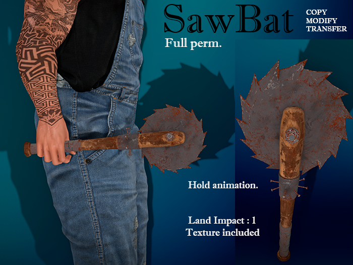 [BG] SawBat FULLPERM 