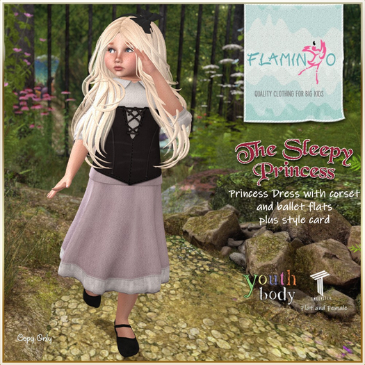 F}Sleep Princess Cottage Costume Tweenster