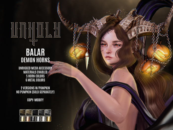UNHOLY BALAR HORNS 
