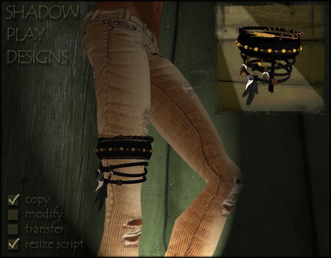 Shadow Play Designs - Garter Mohegan (boxed)