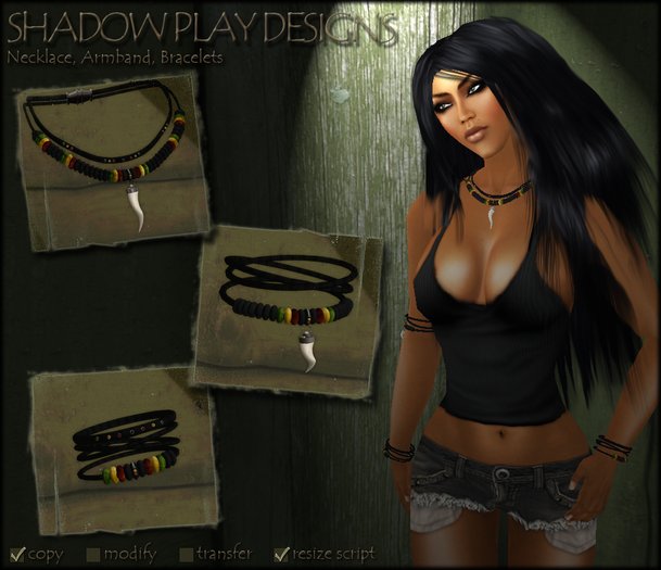 Shadow Play Designs - Full Set Rasta (boxed)
